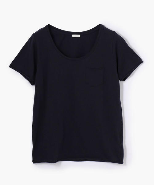tシャツ コットン ラウンドネックプルオーバー レディース