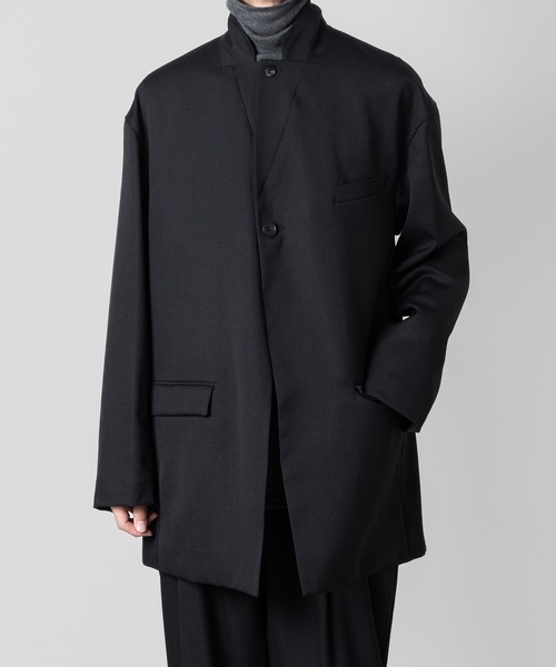 ジャケット テーラードジャケット CLASSIC WOOL  LARGE SILHOUETTE JACKET メンズの画像