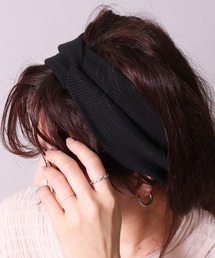 ホワイトブルー ストライプ ヘアバンド BAYBLO ヘアバンド (SB)「ユニセックス」ツイスト : ZOZOTOWN