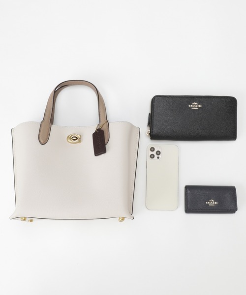 Coach●ウィロートート24 【 残りわずか】 COACH トートバッグ ウィロウ トート 24 カラーブロック