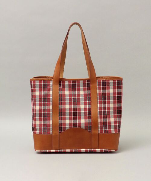 SHIPS トートバッグ WL TTCHK ECO BAG TOTE メンズ : ZOZOTOWN