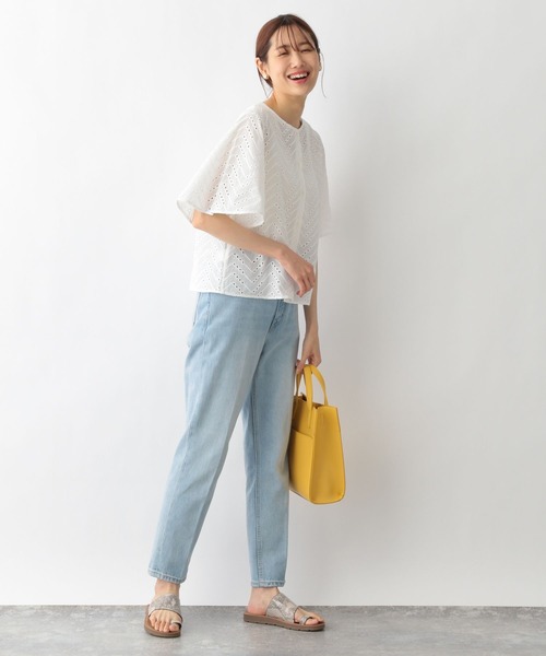 シャツ ブラウス レース2WAYブラウス半袖ブラウス/MATINEE LINE/275992 レディース | GLOBAL WORK | 03
