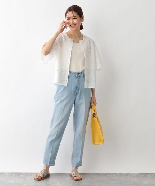 シャツ ブラウス レース2WAYブラウス半袖ブラウス/MATINEE LINE/275992 レディース | GLOBAL WORK | 05