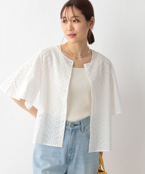シャツ ブラウス レース2WAYブラウス半袖ブラウス/MATINEE LINE/275992 レディース | GLOBAL WORK | 07