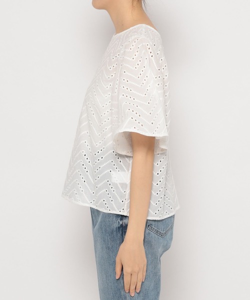 シャツ ブラウス レース2WAYブラウス半袖ブラウス/MATINEE LINE/275992 レディース | GLOBAL WORK | 14