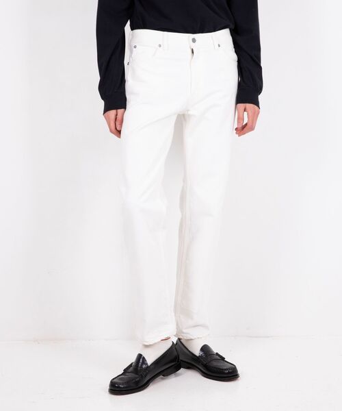 美品！ヒステリックグラマー スタッズ付ホワイトジーンズ　W31 HYSTERIC GLAMOUR（デニム/ジーンズ ・ ホワイト/白色系）の