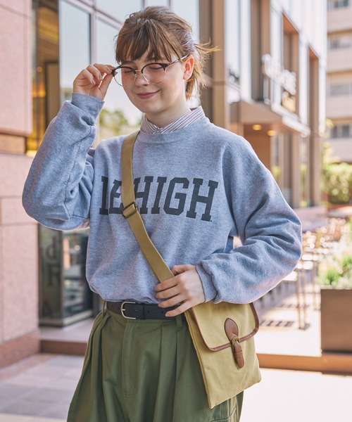 ショルダーバッグ バッグ パイピングキャンバスミニショルダーバッグ