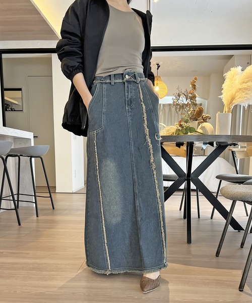 Fendi フェンディー スカート デニム 今日特価】Fendi 2025 新品 プリントデニムテールスカート