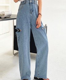 ▲超おしゃれ▲ 国内発・関税込 イタリア製 レディース ジーンズ DIESEL ディーゼル レディース ジーンズ デニム ワイドパンツ