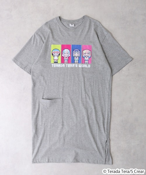 FUNALIVE tシャツ 寺田てら スーパービッグ半袖Tシャツ レディース 