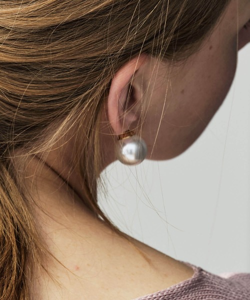 パール ピアス 18mmパールピアス レディース : ZOZOTOWN Yahoo!店