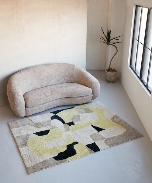 ジャーナルスタンダードファニチャー ラグ　マット　140x200 動物 journal standard Furniture（ジャーナル スタンダード ファニチャー
