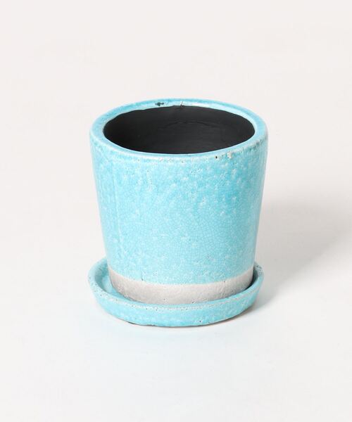 DULTON（ダルトン） 花瓶 COLOR GLAZED POT/5号 植木鉢 : ZOZOTOWN