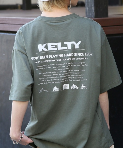 PLAZA限定　KELTY ケルティ Tシャツ　タグ付き KELTY/KELTY×FREAK'S STORE/ケルティ 別注 ワンポイント ヴィンテージ
