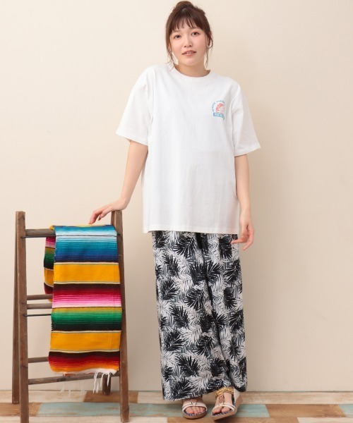 チチカカ パンツ リーフプリントパンツ レディース : ZOZOTOWN Yahoo