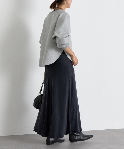 美品 BEARDSLEY バックテールスカート ブラック サイズ1 美品 BEARDSLEY バックテールスカート マーメイド ブラック 1