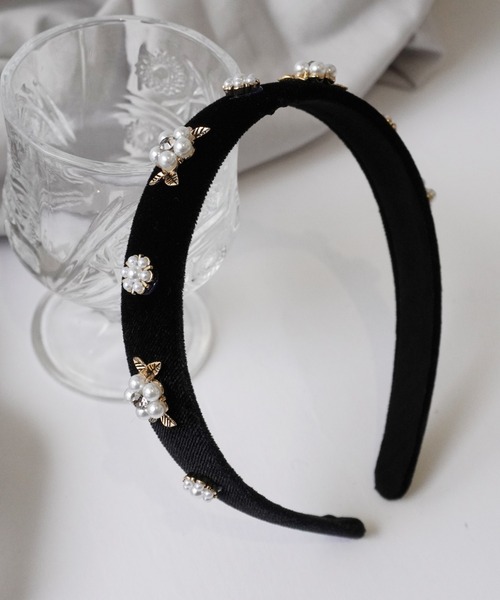 Port（ポート） カチューシャ 「 」 クラシック ハート ビジュー