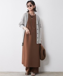 CHIC STYLE ワンピース 「大きいサイズ」ノースリーブワンピース