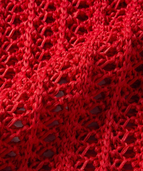 最終値下げ　新品アダムエロペ　ロープ網ベスト ADAM ET ROPE' ベスト ジレ 「洗える」メッシュベスト