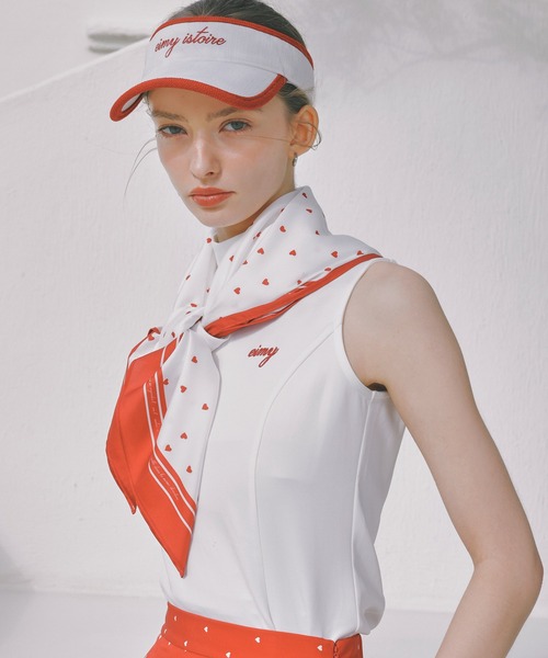EIMY GOLF tシャツ eimy heart スカーフセットトップス