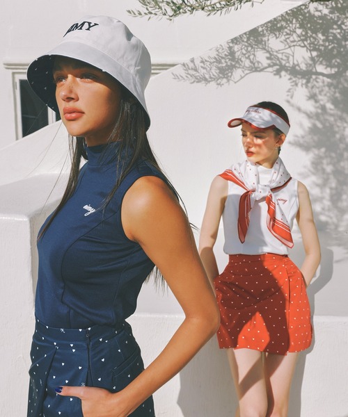 EIMY GOLF tシャツ eimy heart スカーフセットトップス