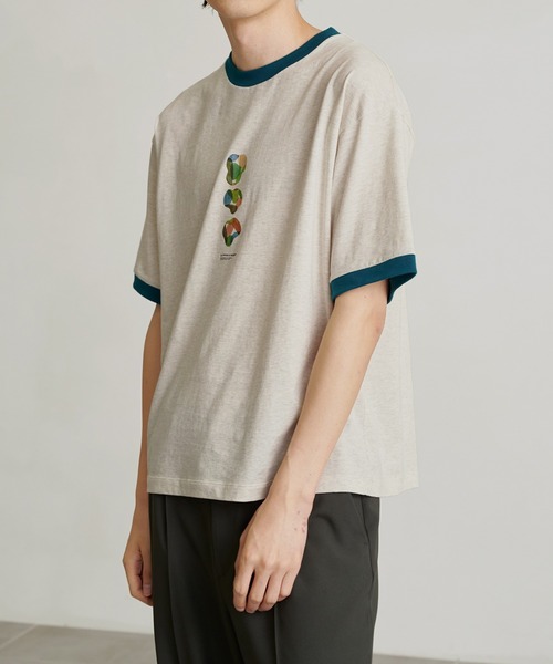 PUBLIC TOKYO（パブリックトウキョウ） tシャツ テクスチャーアート