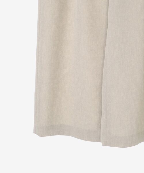 le.coeur blanc（ルクールブラン） パンツ リネンライクツイルワイド