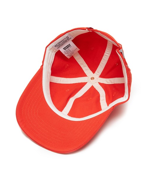 Levi's（リーバイス） キャップ 帽子 ロゴキャップ レッド レディース