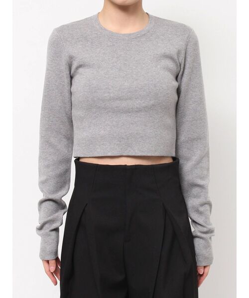ELENDEEK（エレンディーク） ニット セーター クロッププルオーバー