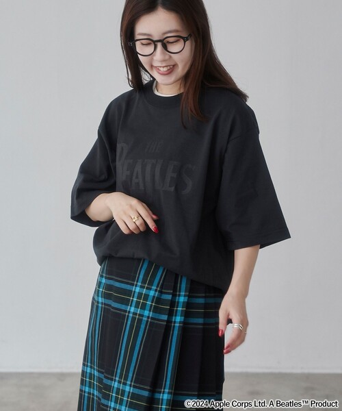 希少イギリス製ザビートルズPENN YLANE Tシャツ Sブラック The Beatles ザ・ビートルズ Tシャツ LET IT BE ブラック ロック