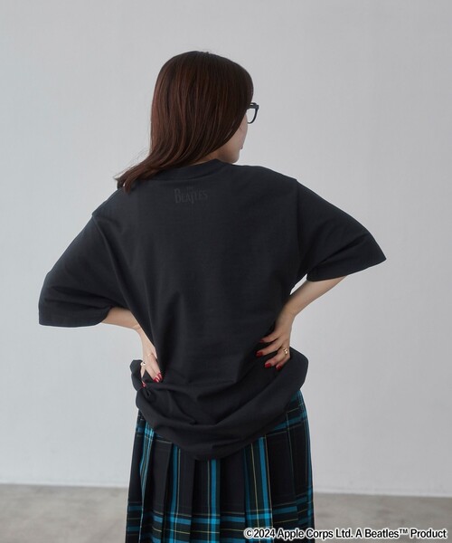 希少イギリス製ザビートルズPENN YLANE Tシャツ Sブラック The Beatles tシャツ THE BEATLES（ザ ビートルズ）別注ロゴ