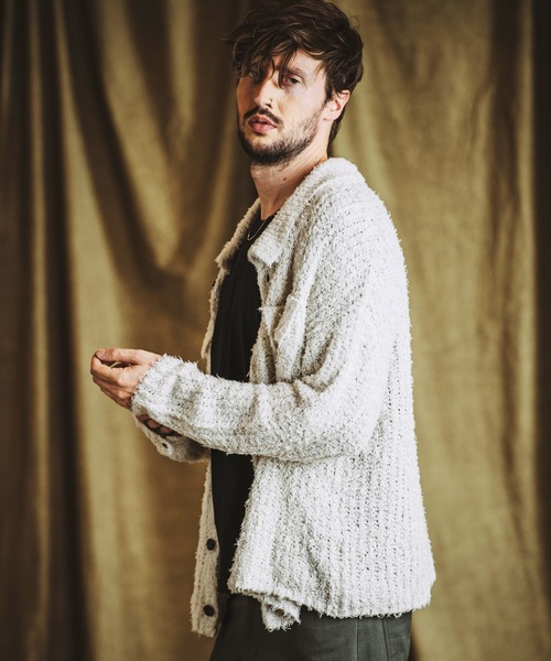 NO ID.（ノーアイディー） ブルゾン アウター 「NO ID.」Feather Yarn
