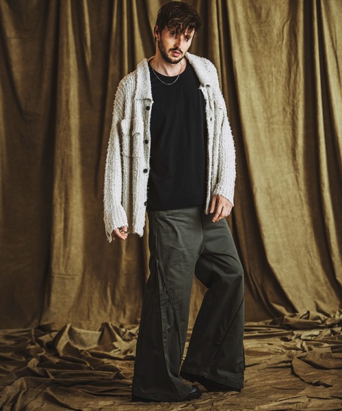 NO ID.（ノーアイディー） ブルゾン アウター 「NO ID.」Feather Yarn