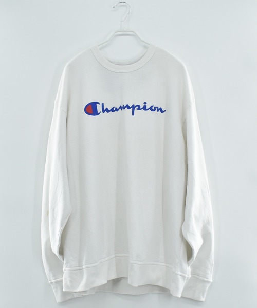 チャンピオン　ヴィンテージ　3連ロゴ スウェット Champion（チャンピオン） トレーナー スウェット 「ヴィンテージ古着