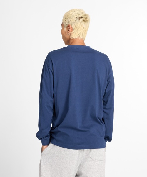 New Balance 青 長袖 Tシャツ M New Balance（ニューバランス） Tシャツ 長袖 メンズ 大谷翔平