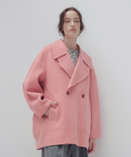コート ピーコート STUMBLY / Big Silhouette Pea Jacket(ビッグ 