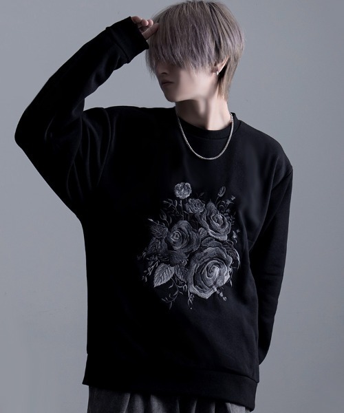 canterbury XL 黒 刺繍ウェア スウェット生地 日本代表 レア物 SILVER BULLET（シルバーバレット） トレーナー スウェット 「CavariA