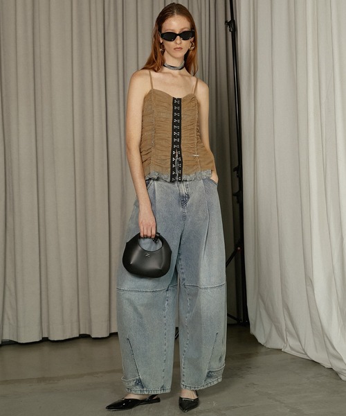【prankproject】Front Hook Eye Camisole Front Hook Eye Camisole