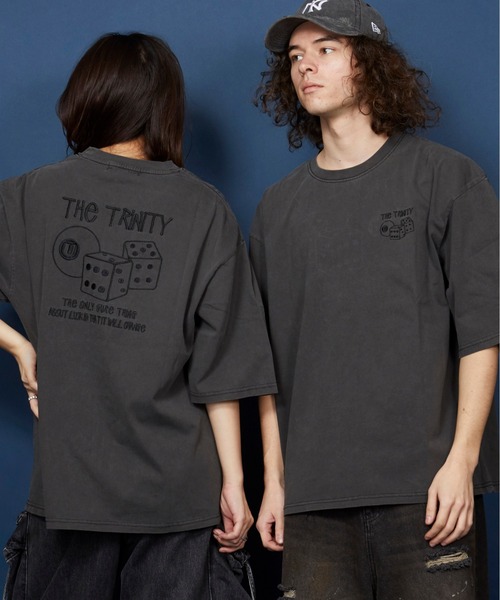 unrelaxing tシャツ オーバーサイズ 刺繍 Tシャツ 綿100