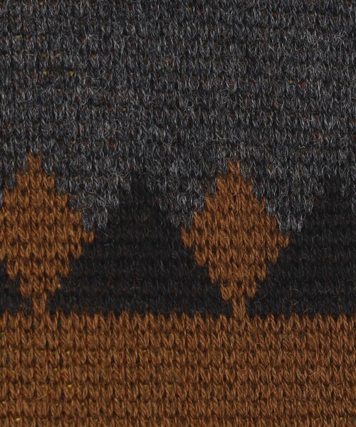 CABaN（キャバン） セーター ニット コットンカシミヤジャカード JAZZ