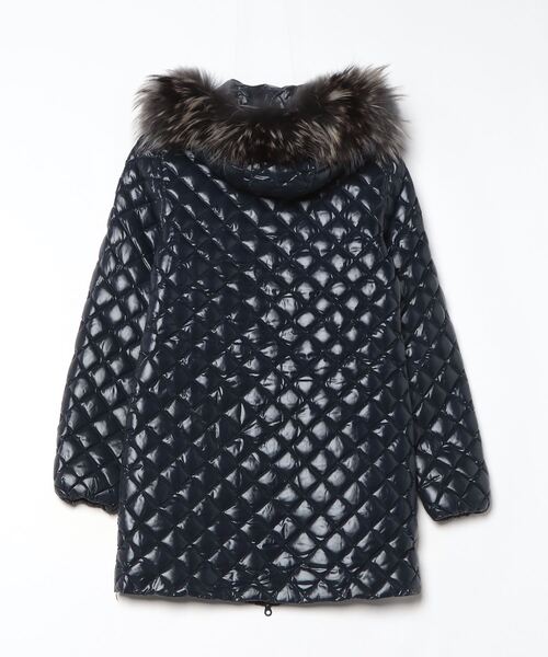 DUVETICA（デュベティカ） キルティングダウンコート 40 ネイビー