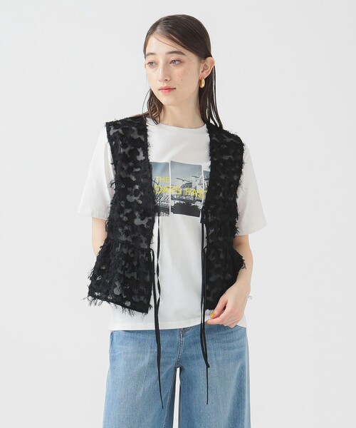 BEAMS GOLF｜ORANGE LABEL / レーヤー風 ノースリーブ