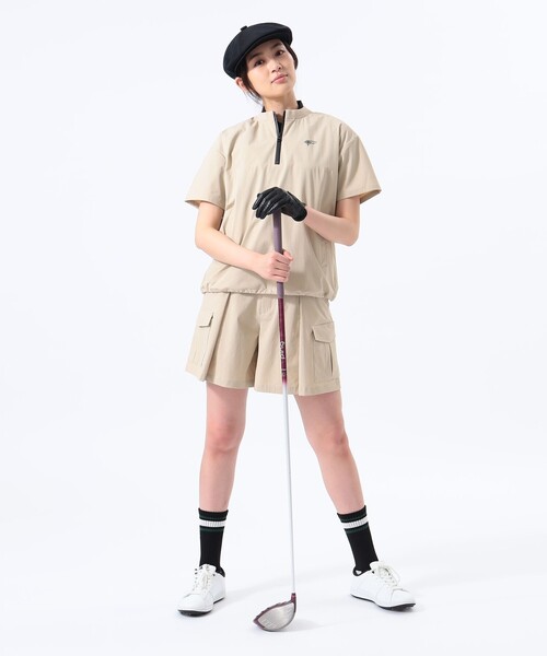 BEAMS GOLF tシャツ 「撥水/伸縮性」ORANGE LABEL / ハーフ