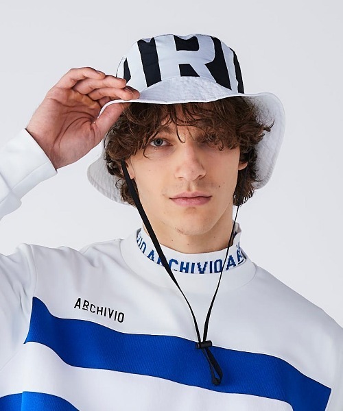 ARCHIVIO ホワイトハット archivio 帽子 ハット 「MENS」撥水アドベンチャーハット メンズ