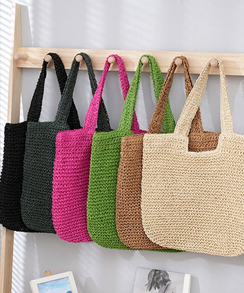 かごバッグ COMMON WARE かごバッグ カゴバッグ KIS Design:Abaca patch
