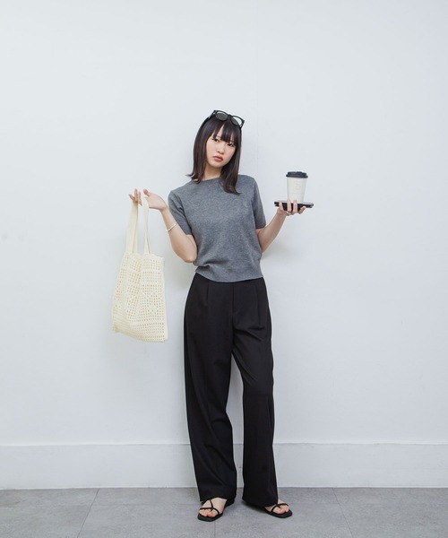 セール STAUD Ria かぎ針編みコットン トートバッグ ブラック STAUD Ria かぎ針編みコットン トートバッグ | THE OUTNET