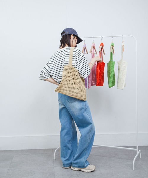 人気上昇！品薄【ISABEL MARANT】トートバッグ かぎ針編みバッグ デザイナートート & ビーチバッグ | ISABEL MARANT 公式