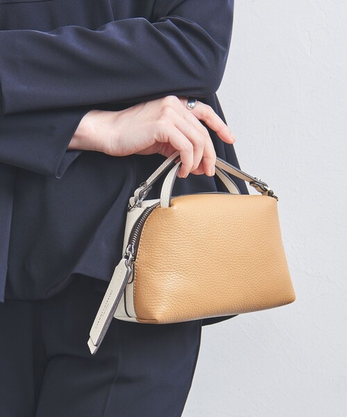 GIANNI CHIARINI ALIFA レザーショルダーバッグ S GIANNI CHIARINI / メタリック ALIFA レザーショルダーバッグ S