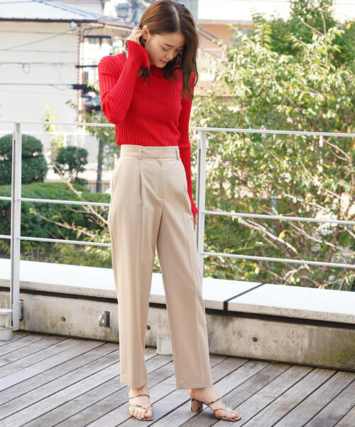 「TOMORROWLAND」 パンツ 34 ブルー レディース_画像4