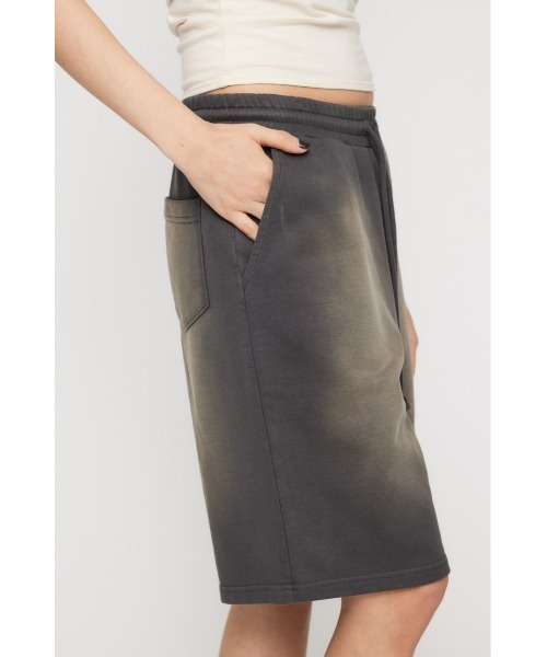 LAGUA GEM スウェットパンツ ジャージ WASH MIDDLE ハーフパンツ